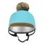 LeMieux Pom Hat Silk Azure One Size