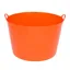 Red Gorilla X-Large 75lt Flexible Tubtrug in Orange