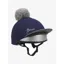 LeMieux Pom Hat Silk Navy One Size